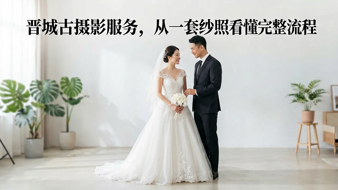 晋城古摄影服务，从一套婚纱照看懂完整流程